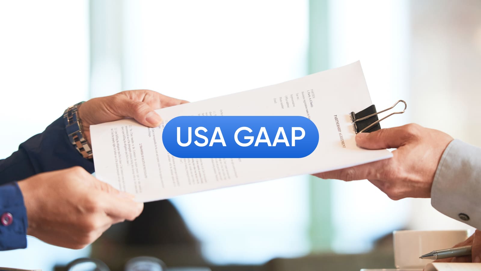 Составлять финансовую отчетность необходимо в соответствии с требованиями US GAAP