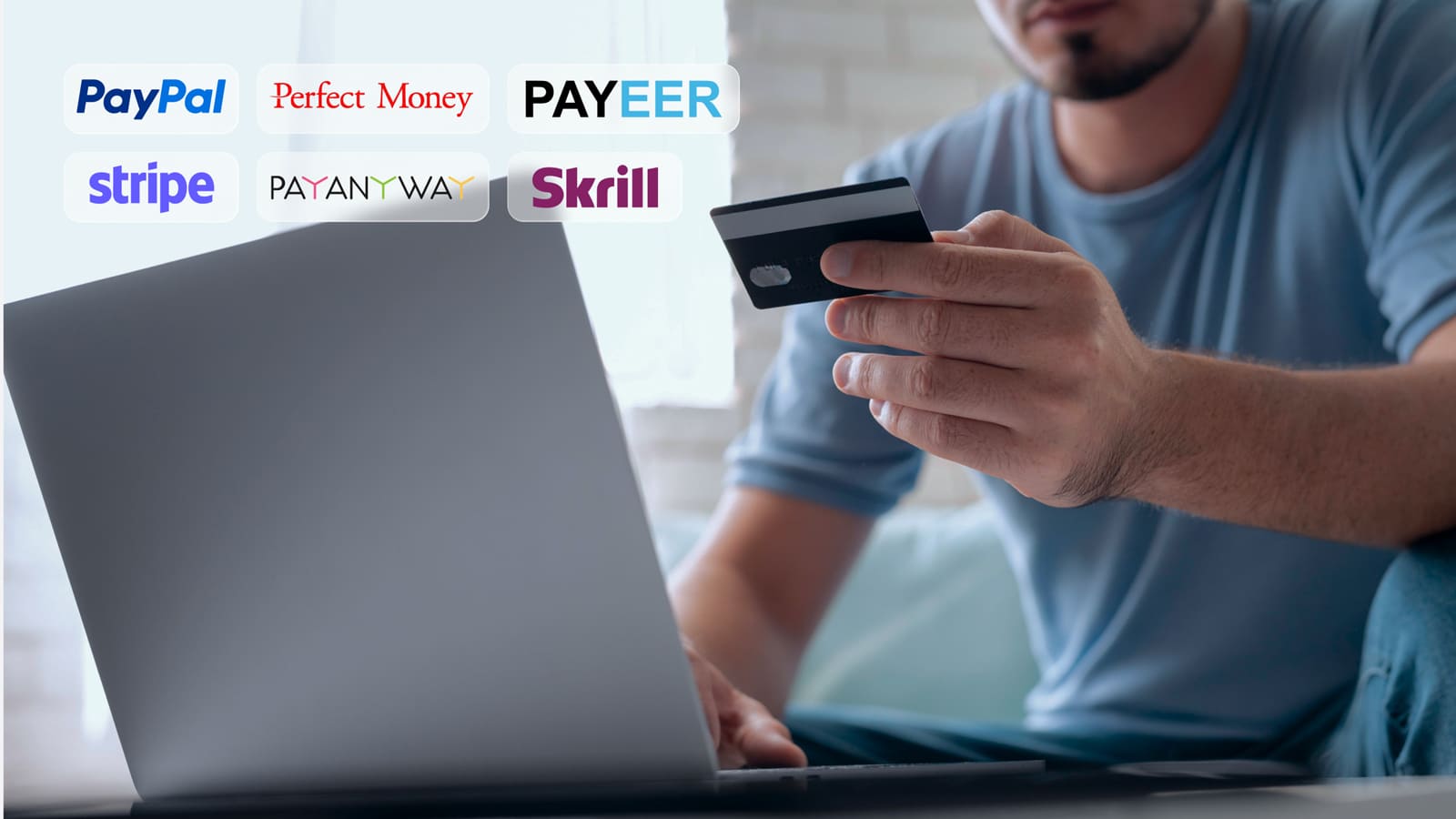 Среди популярных платежных система для приема оплаты из-за рубежа: PayPal, Stripe, Payeer, Skrill