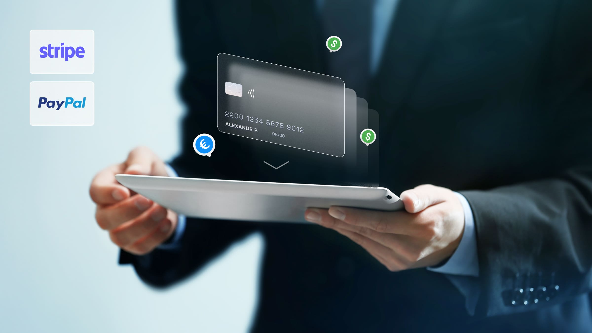 Easy Payments помогают подключать платежные системы Stripe и PayPal для получения оплаты от иностранных клиентов.