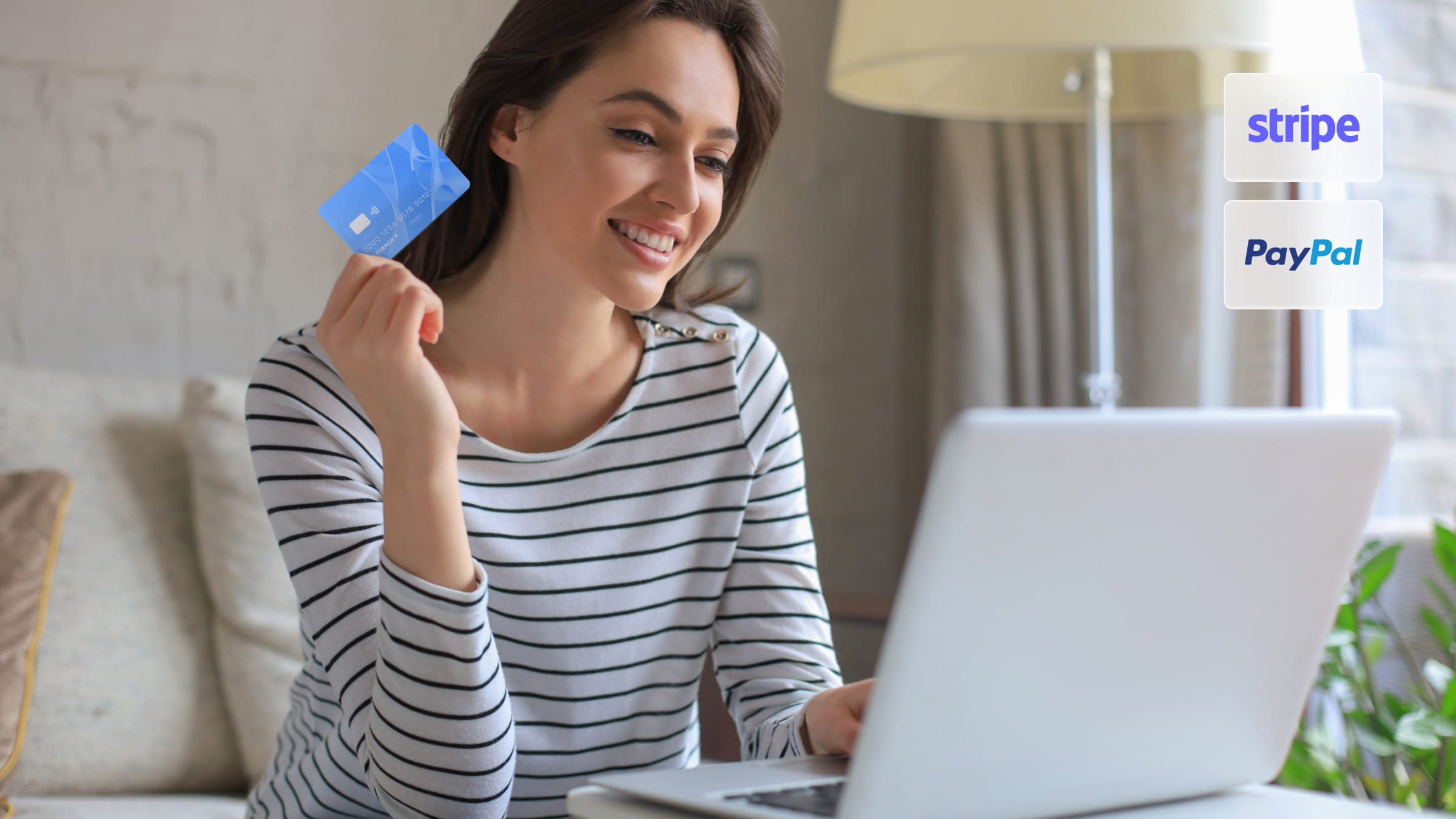 Stripe и PayPal позволяют фрилансерам удобно принимать оплату от клиентов по всему миру.