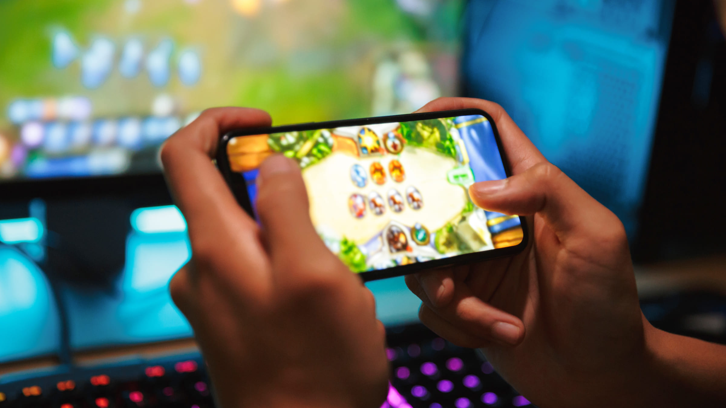 Мобильные игры становятся все более увлекательными благодаря сочетанию простого управления и впечатляющей графики.