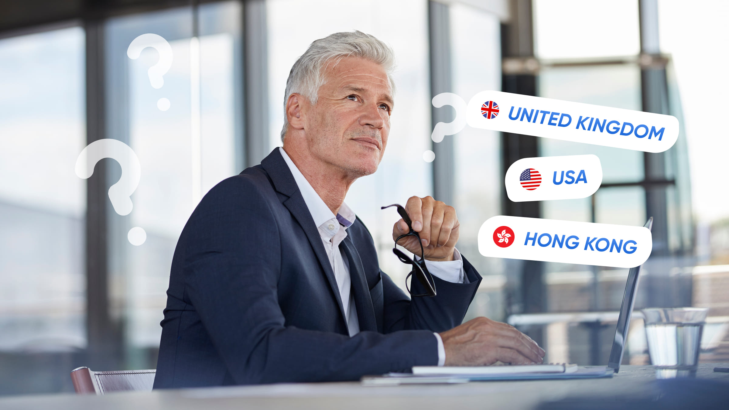 Англия, Гонконг, США — популярные юрисдикции для покупки готового бизнеса.