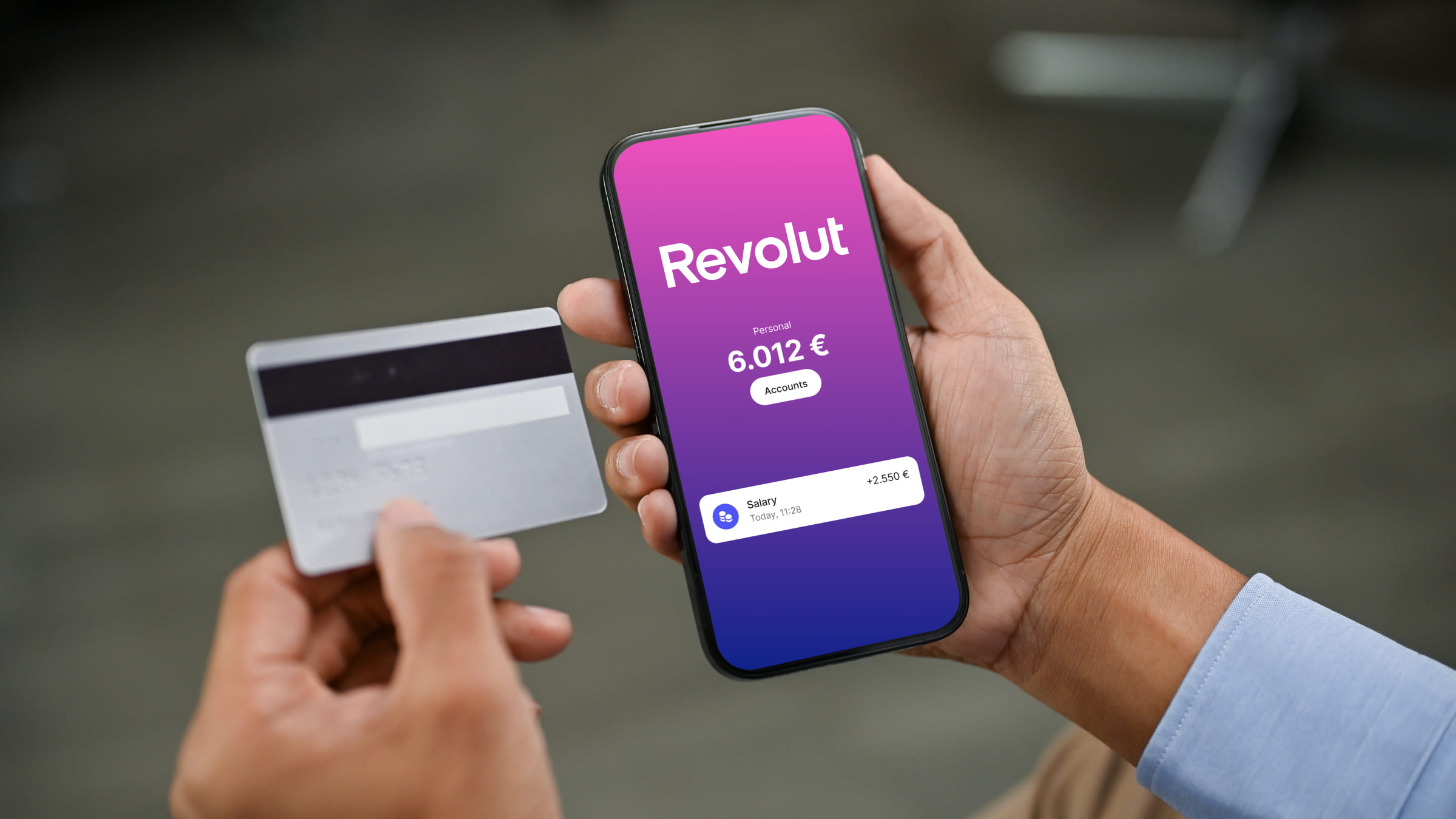 Алгоритм действий для пополнения счета в платежной системе Revolut