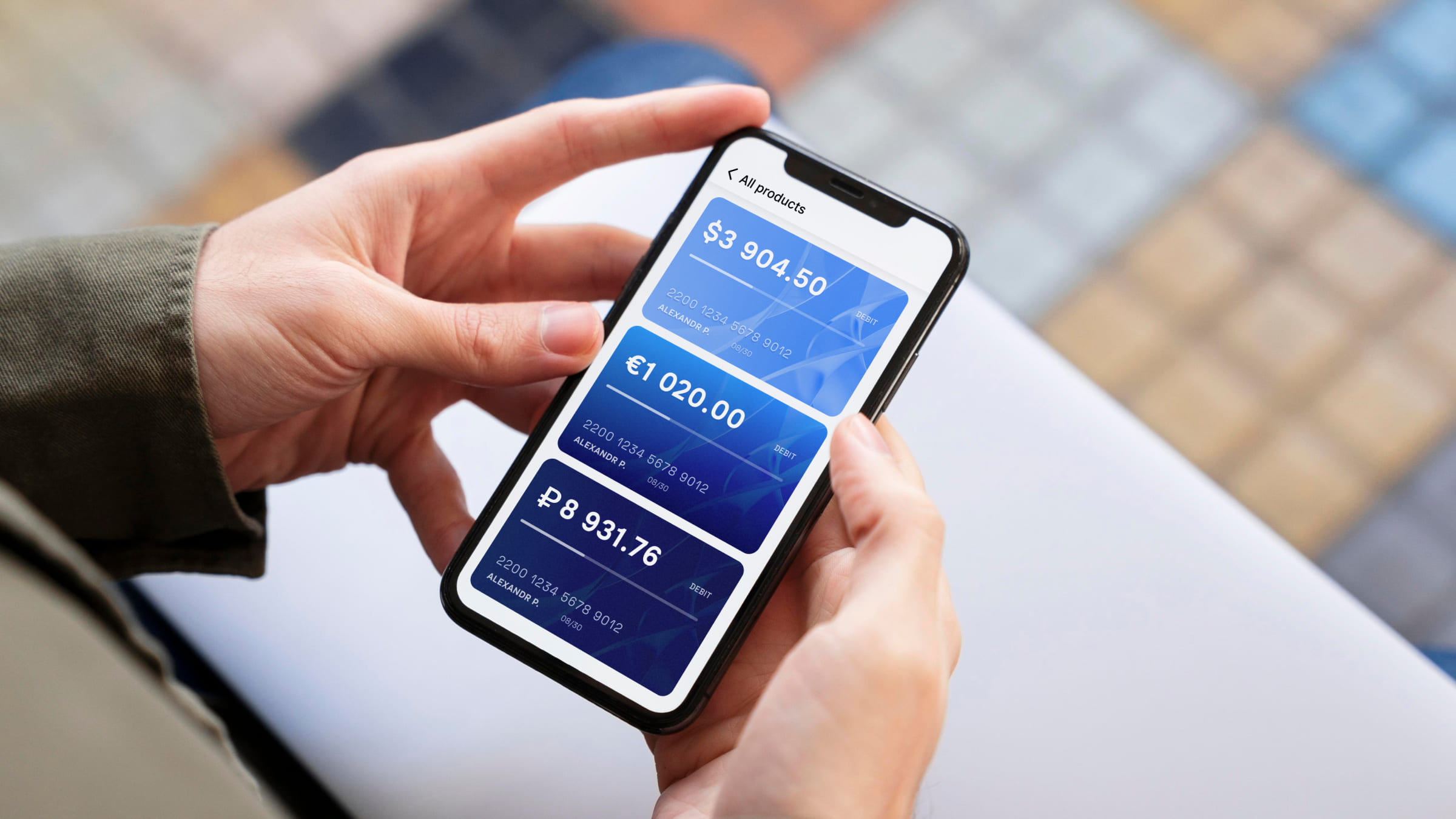 Разница связана с валютой хранения средств и расчетов.