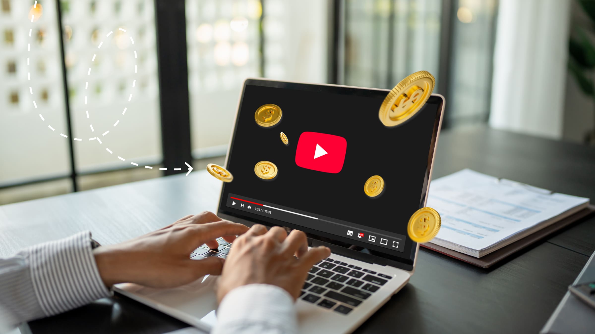 Работа с Google AdSense подразумевает также монетизацию на Youtube