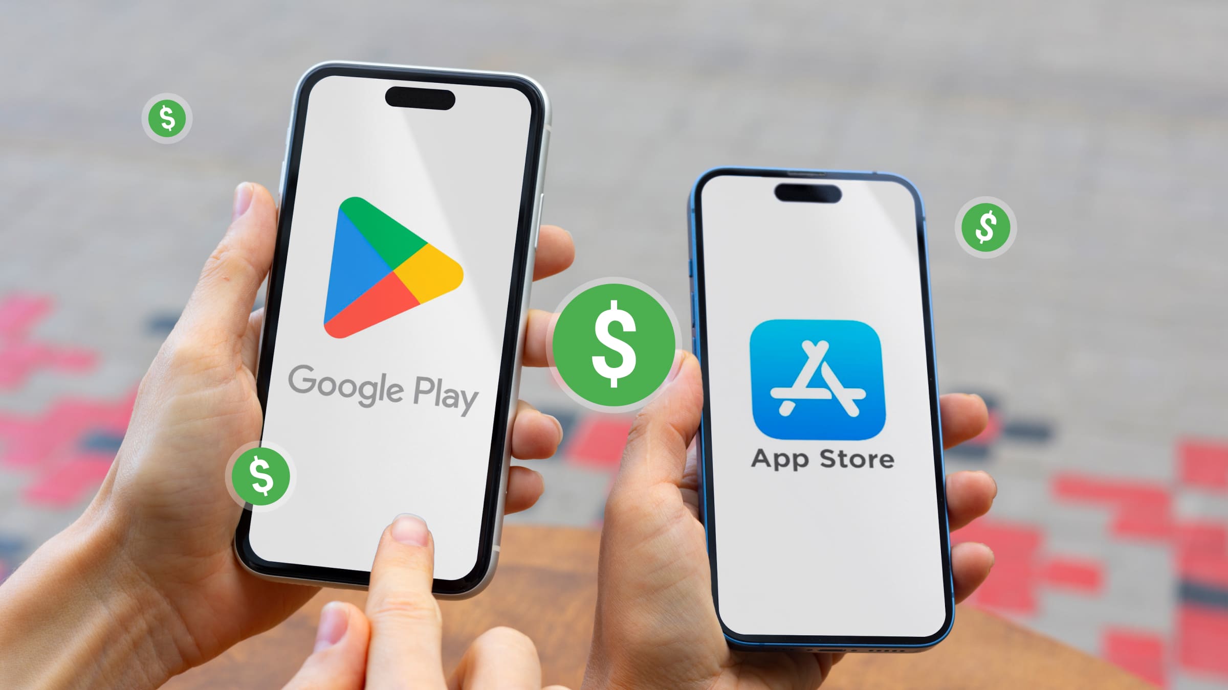 В Google Play можно выложить приложение за 25 долларов разово, в App Store — за 99 долларов ежегодно.